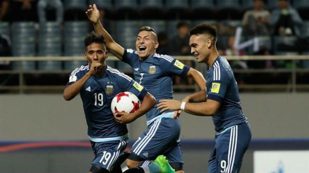 Sub 20: Argentina goleó y sueña