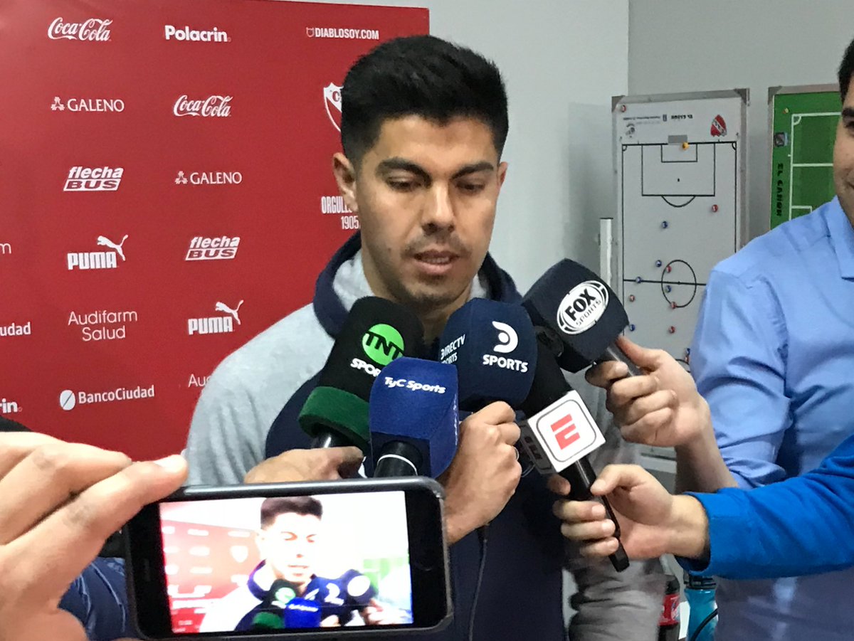 “Sería un sueño ganar la copa con Independiente”