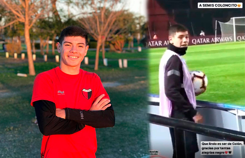 El alcanzapelotas de Colón que emociona a todos