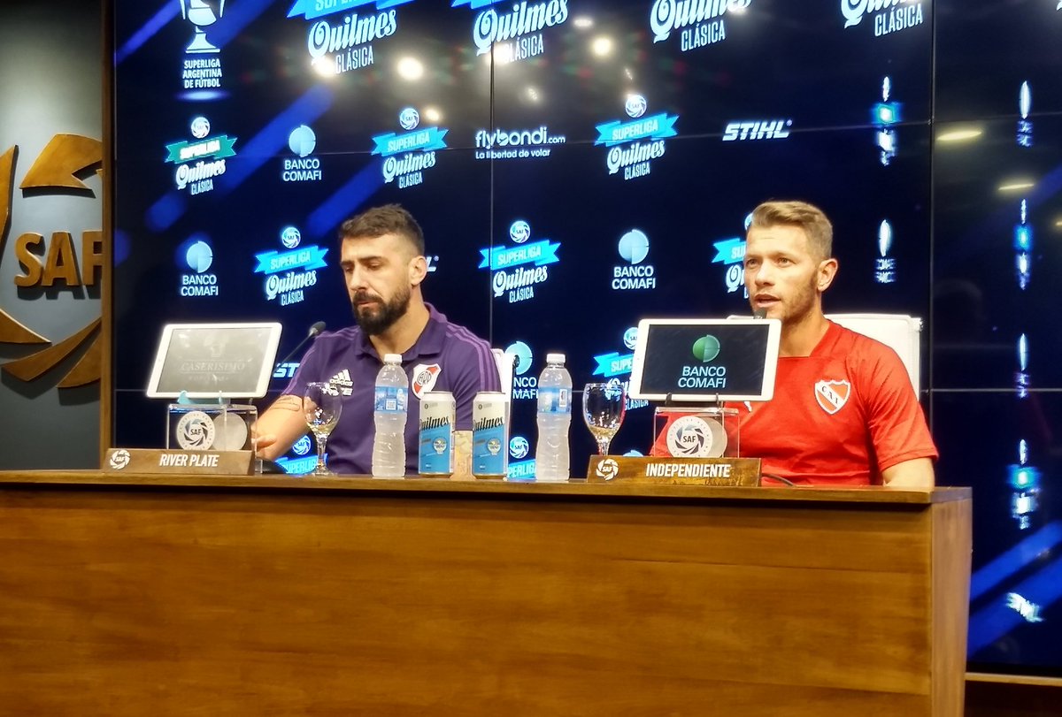 Mirá la conferencia de Pratto y Domingo en vivo