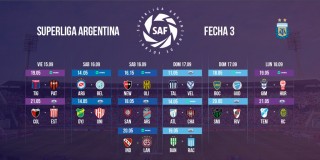 Así se juega la Fecha 3