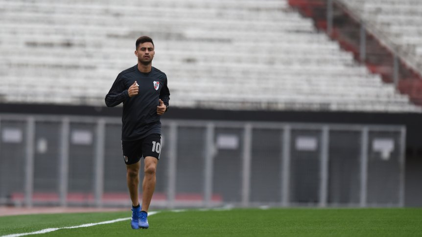 Pity Martínez se retiró antes de la práctica