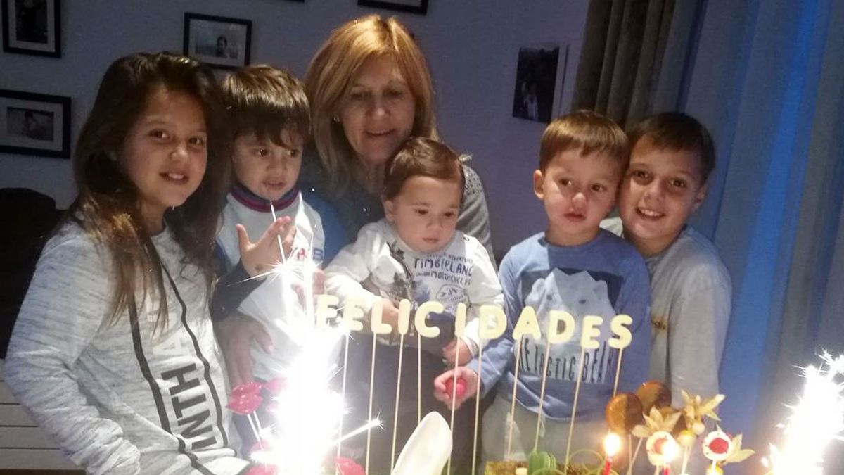 Messi festejó el cumpleaños de su madre