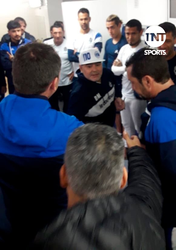 Maradona ya está en el bosque