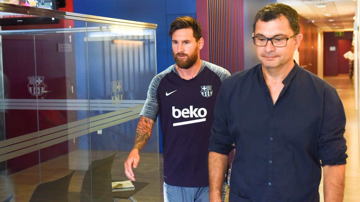 Messi se sumó a la pretemporada del Barça