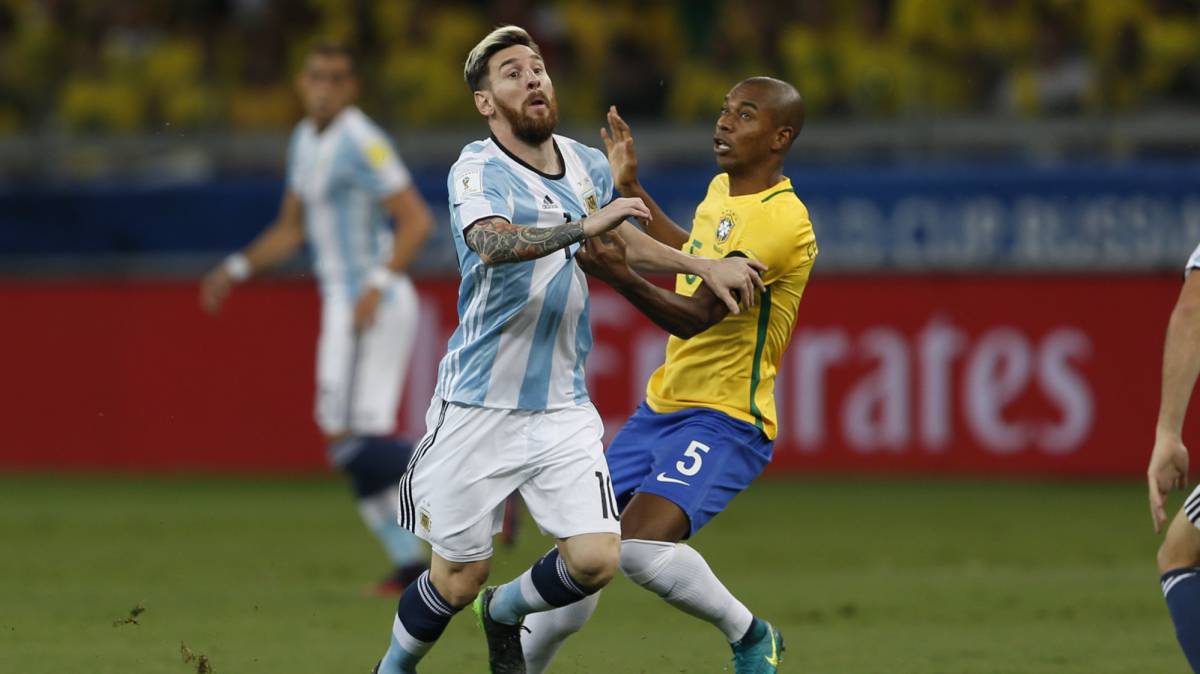 Argentina y Brasil jugarán un amistoso en junio