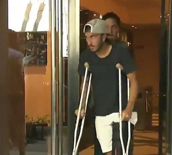 La peor noticia: Seba Pérez se rompió los ligamentos