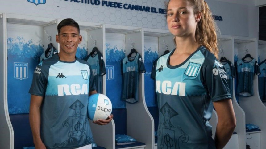 Racing homenajea a la mujer