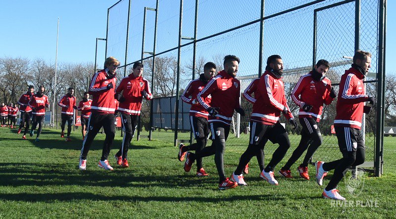 River volvió al trabajo