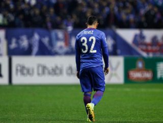 Los flojos números de Tevez en el Shanghai Shenhua