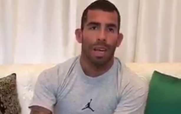 Tevez se despidió de la gente de Boca