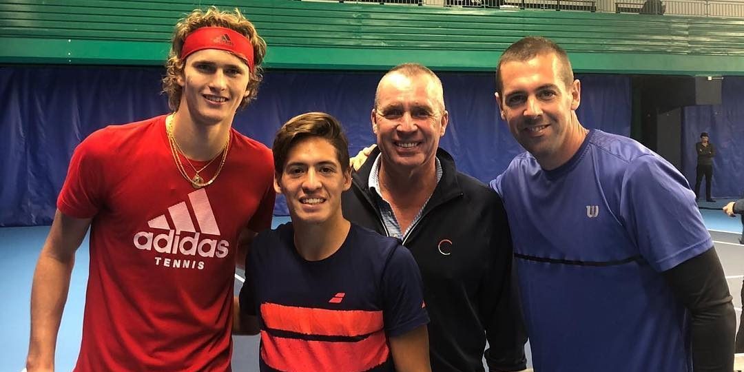 Sebastián Báez se está dando el gusto de pelotear como los mejores