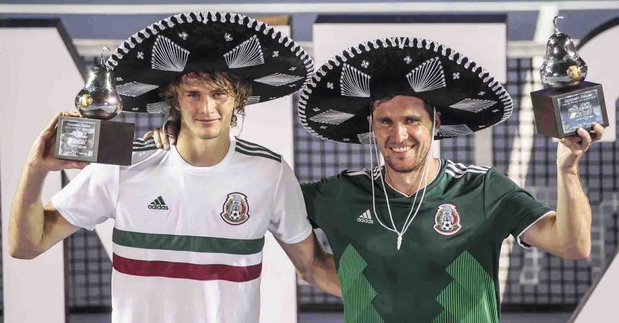 Los hermanos Zverev se adueñaron de Acapulco