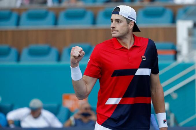 Isner, Coric y Auger-Aliassime, los primeros cuartofinalistas de Miami