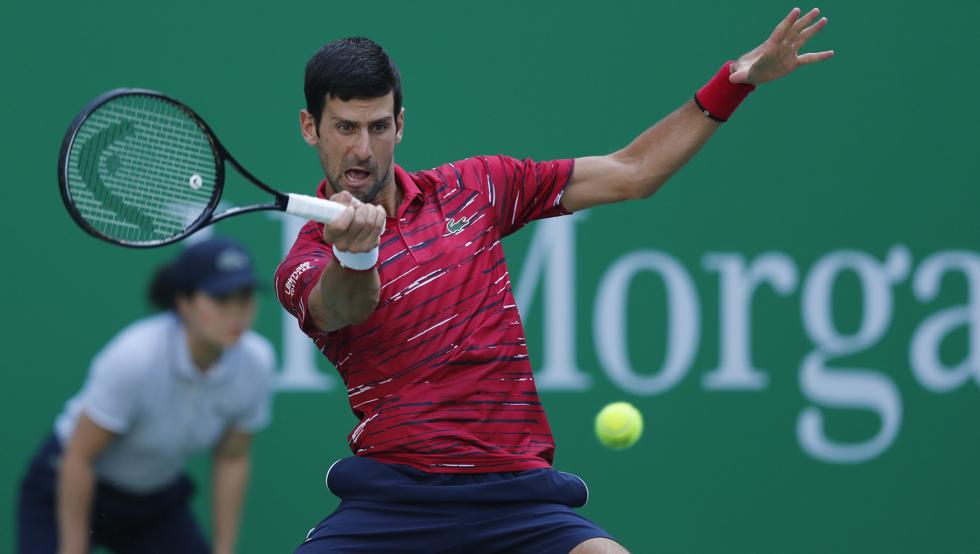 Nole está en su salsa en China