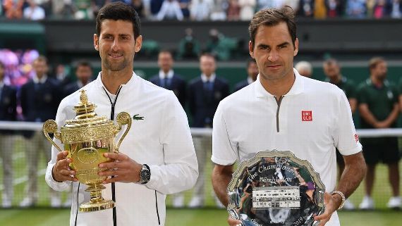 Djokovic-Federer en Wimbledon, partido del año en Grand Slams