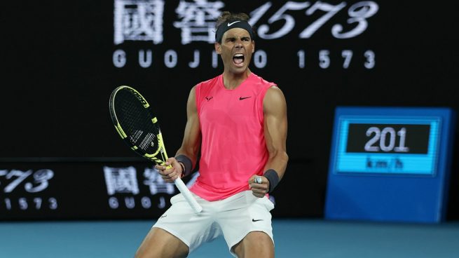 Nadal derrotó a Kyrgios en un espectáculo de otro mundo