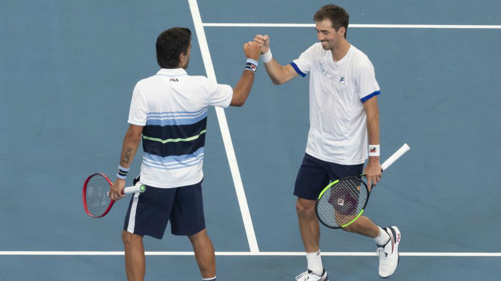 Argentina le ganó a Polonia en el debut de la ATP CUP