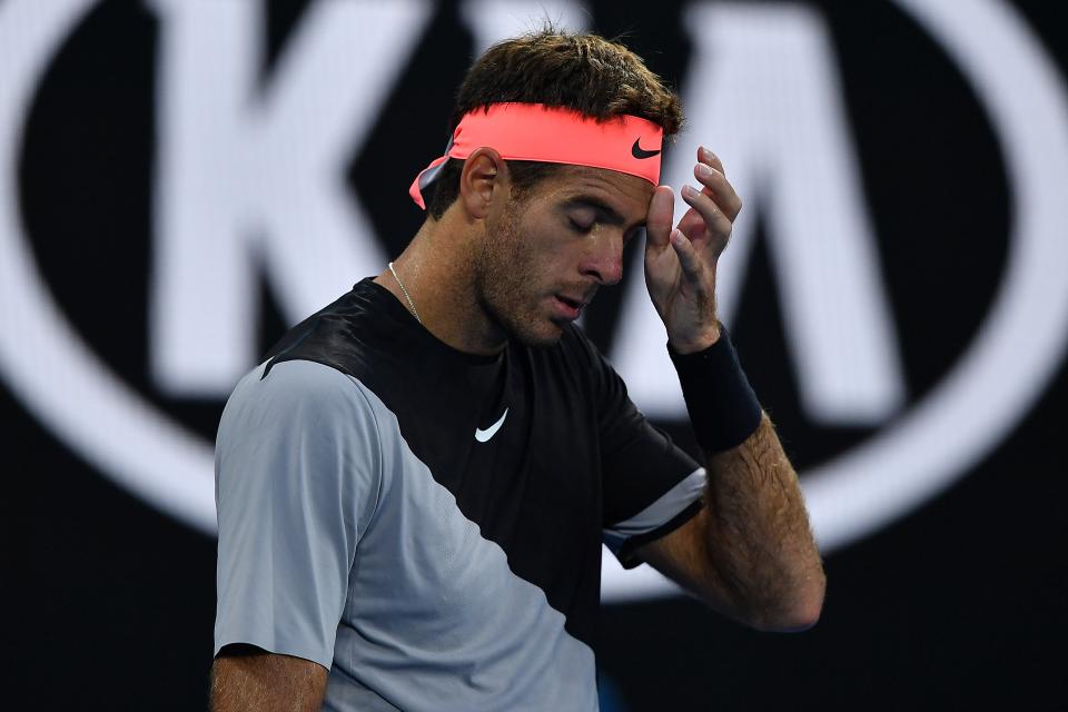 Delpo se bajó de Australia
