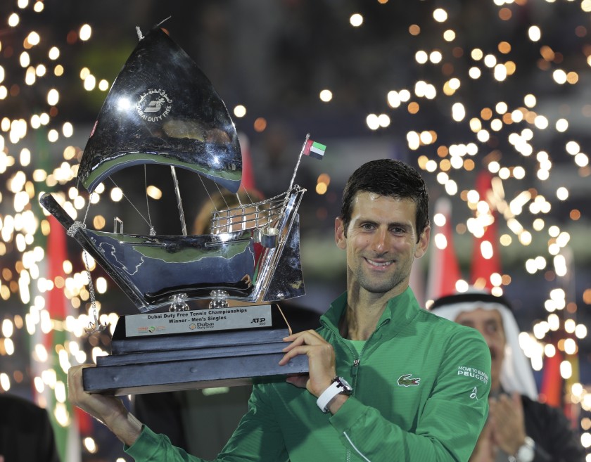 Nole campeón en Dubai