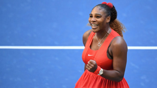 Serena resurgió y se metió en la segunda semana
