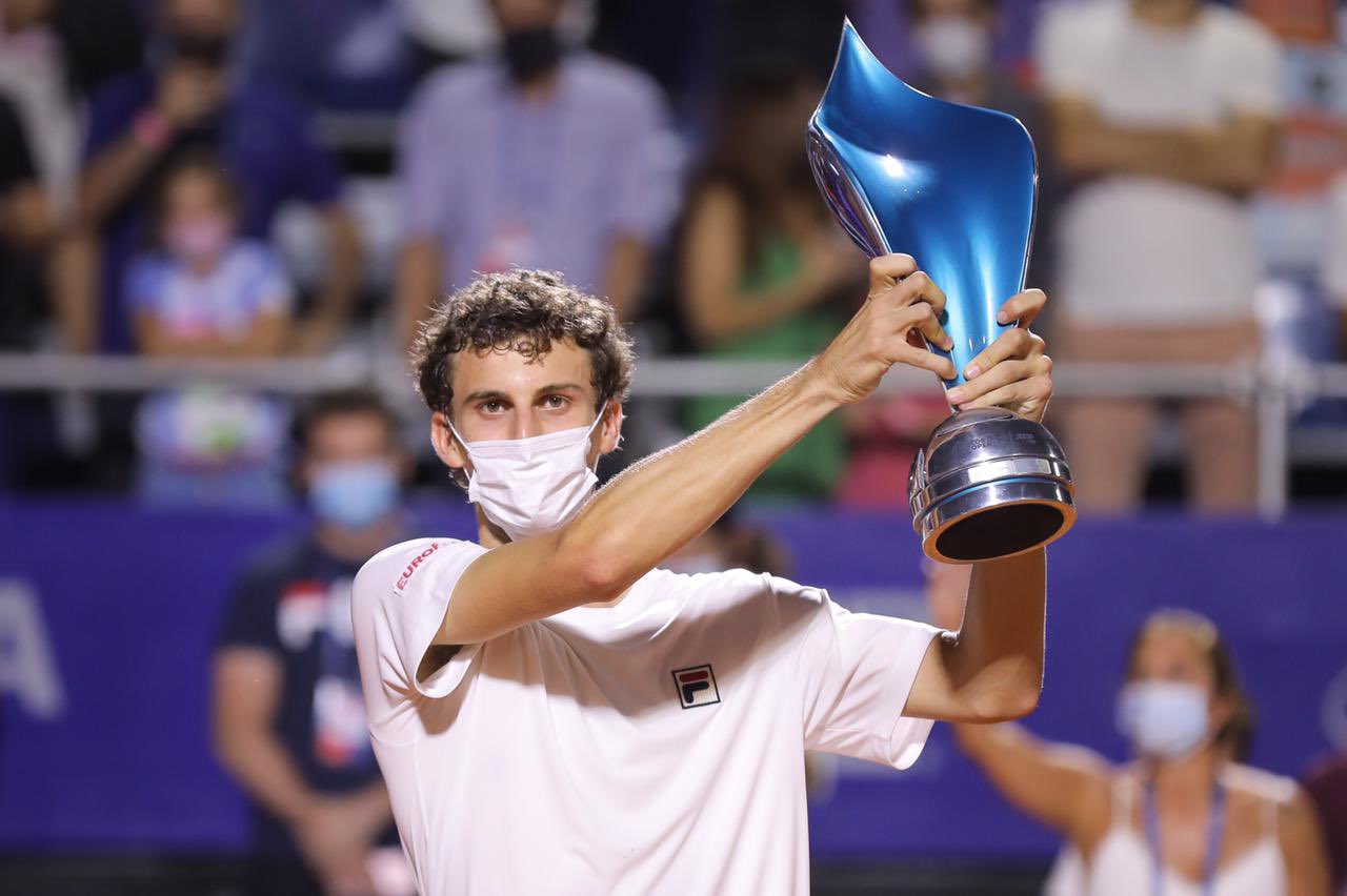Sueño cumplido: Cerúndolo campeón en Córdoba