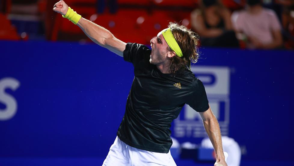 Tsitsipas ganó y es semifinalista de Acapulco