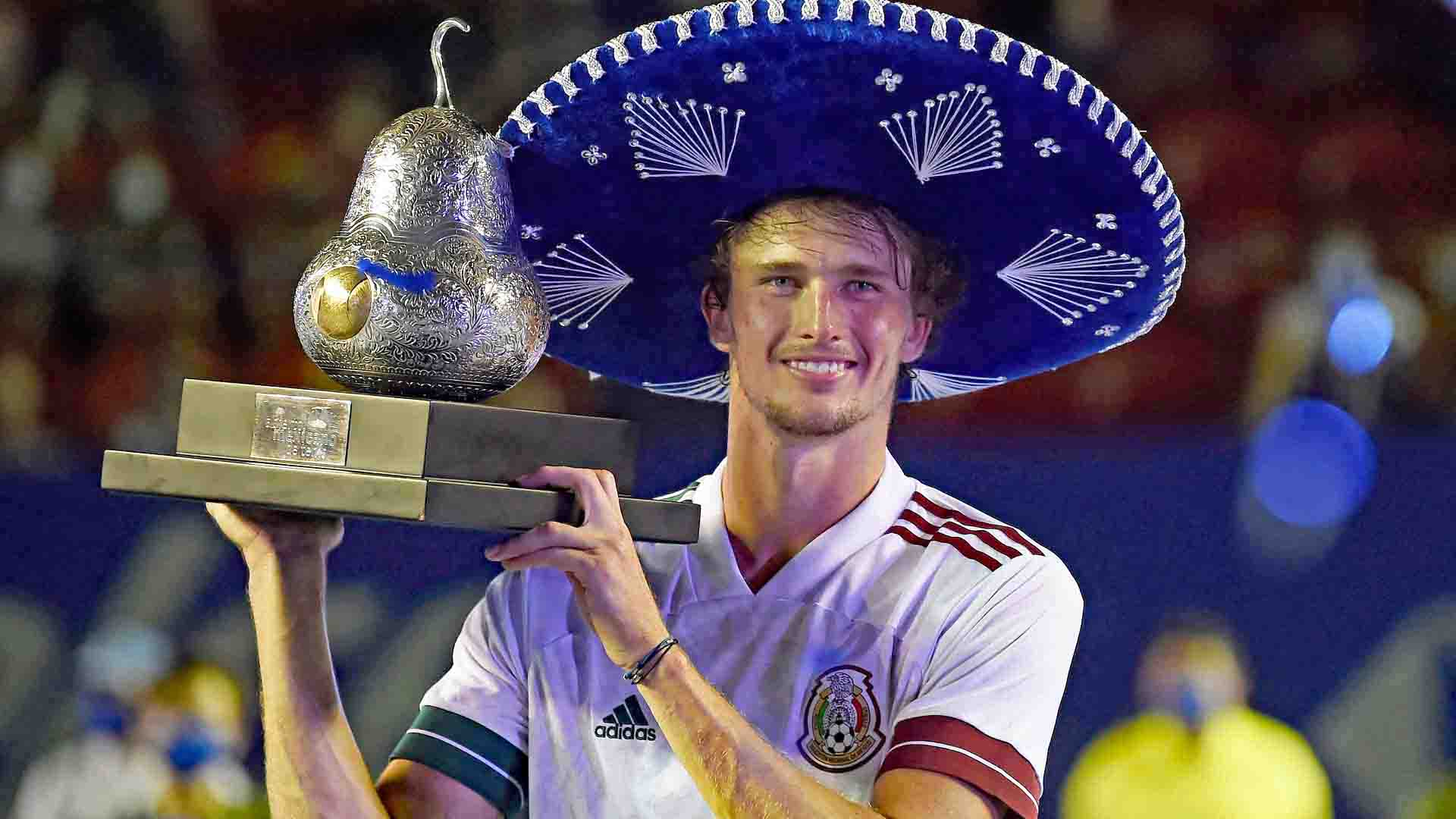 Zverev se recibió de conquistador en Acapulco