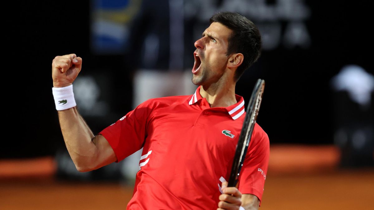 Djokovic amargó el momento de Sonego y es finalista en Roma