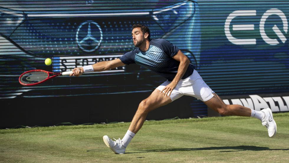 Cilic volvió a ser en el césped de Stuttgart