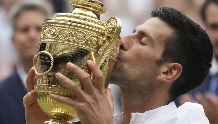 Djokovic es el campeón de Wimbledon
