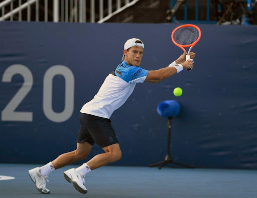 Schwartzman, out de Tokio y con furia