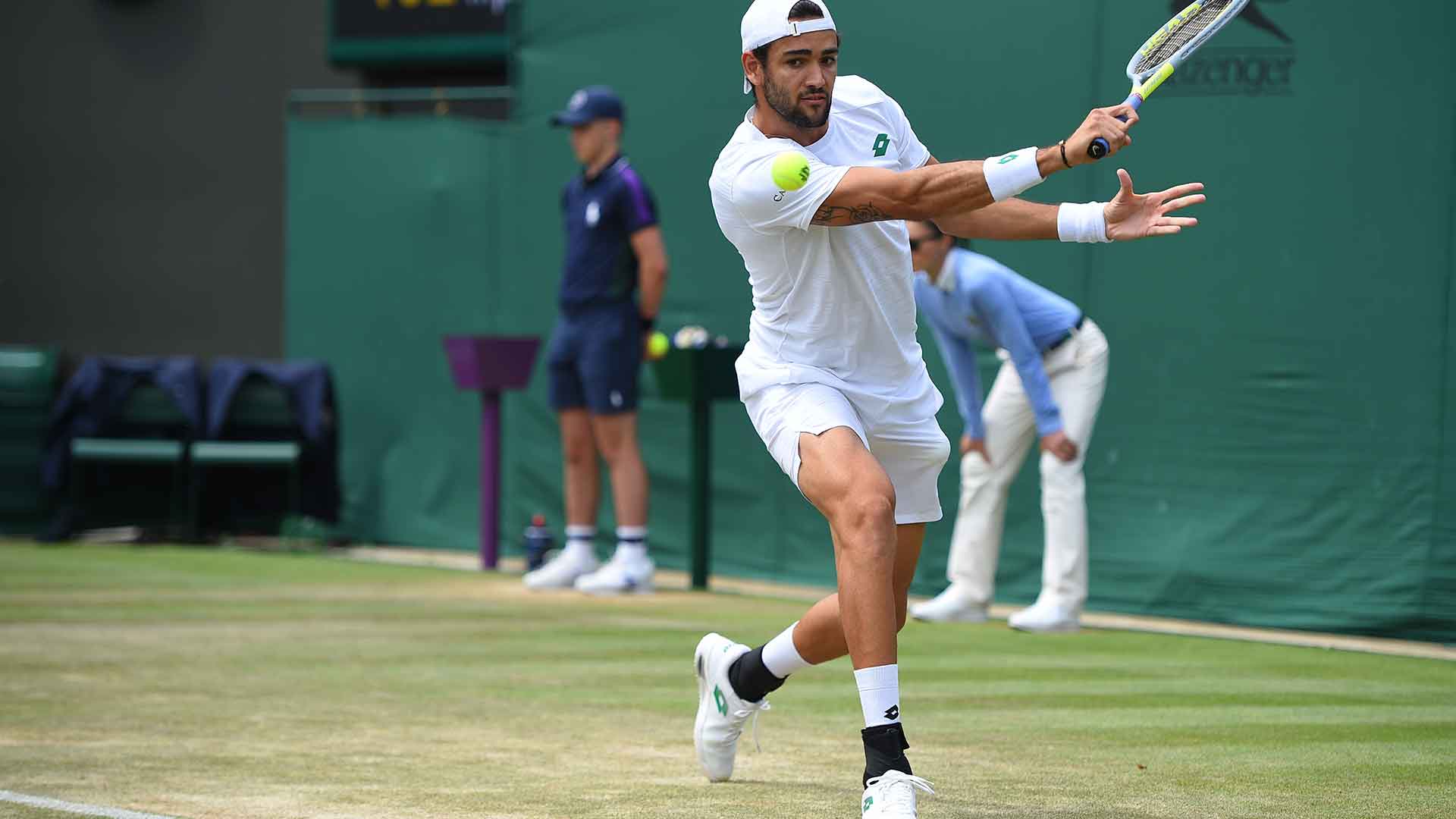 Berrettini a las semifinales con contundencia