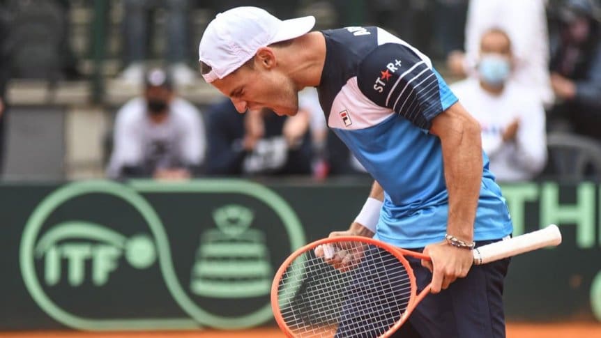 Schwartzman se sacó la mufa y le dio el triunfo a la Argentina