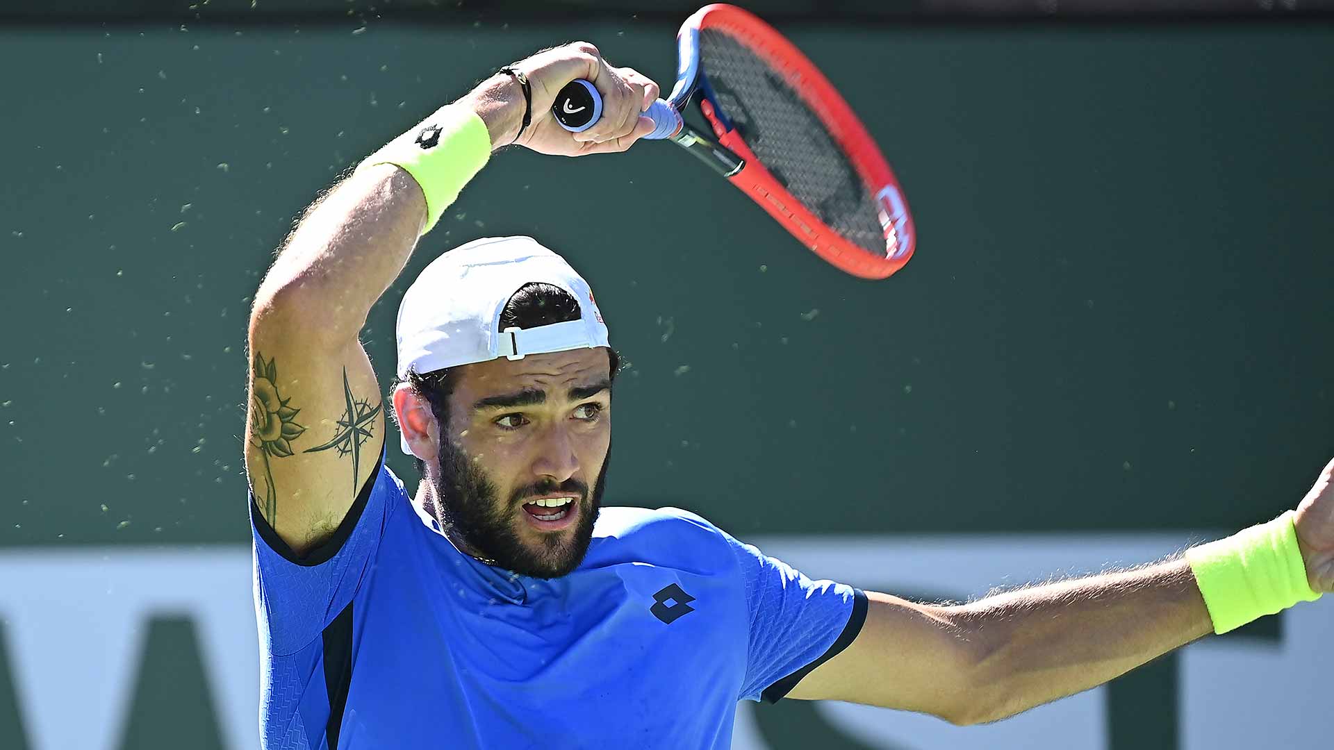 Berrettini fue sorprendido por Fritz e la tercera vuelta