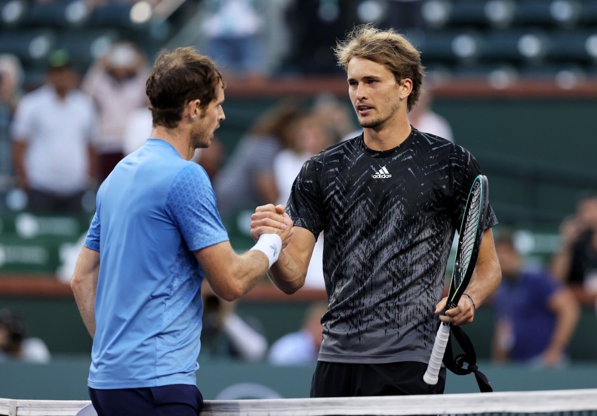 Zverev sacó a Murray de Indian Wells
