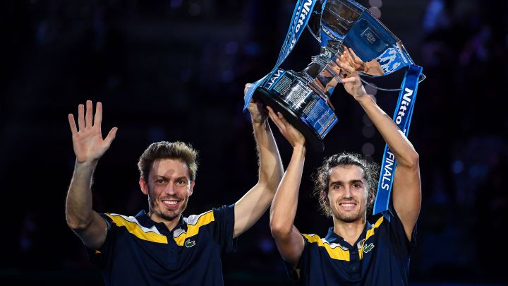 Mahut y Herbert, campeones del dobles en Turín