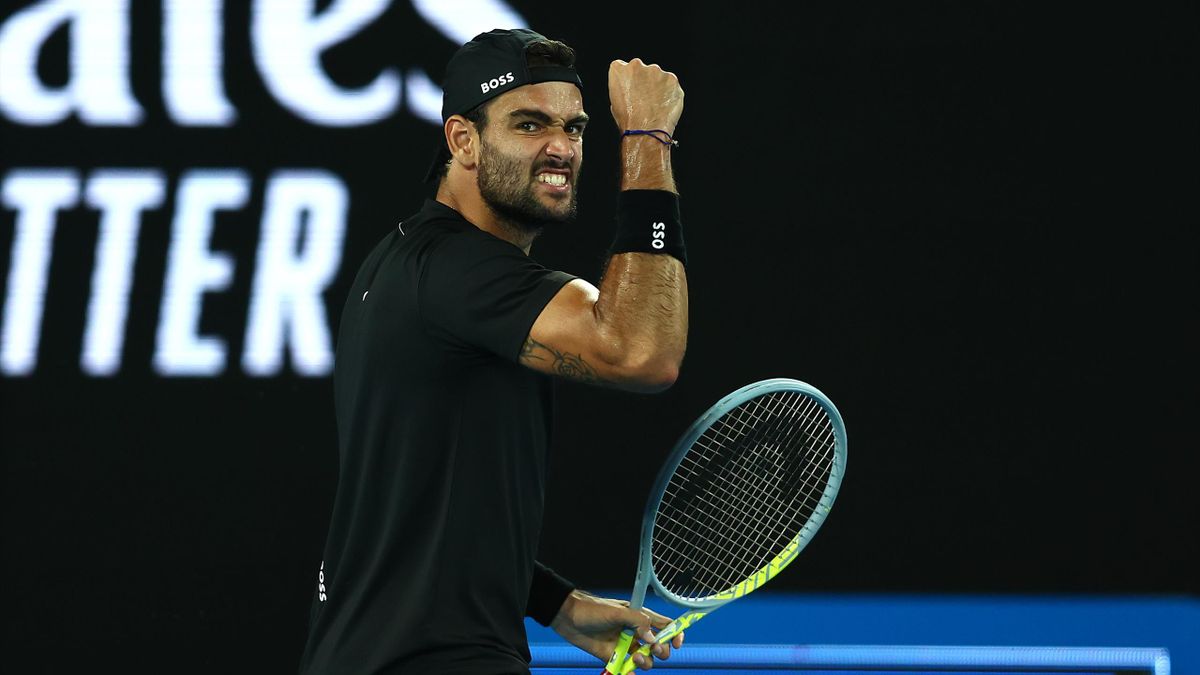 Berrettini se impuso a Monfils y está en semis